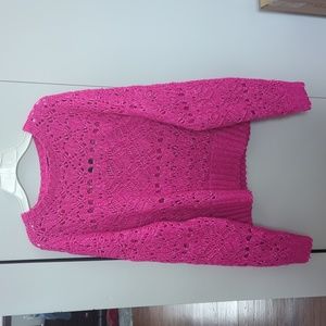 Hot Pink Express Sweater